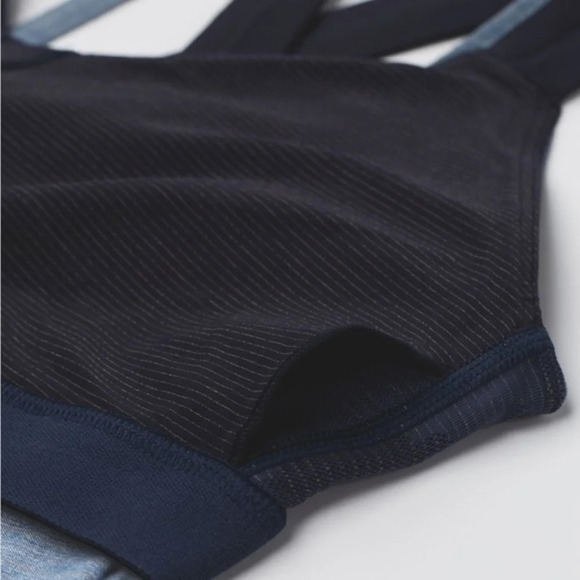 Lululemon Lululemon Run For Gold Tank size 2 Heathered Blue Denim / Deep Navy - Picture 5 of 9